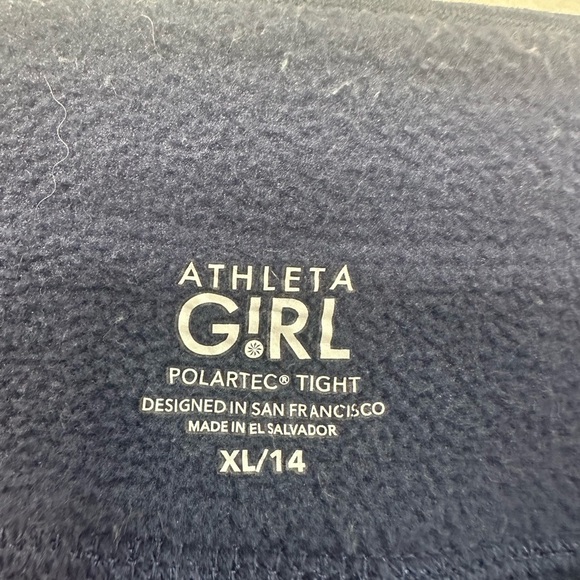 Athleta Blue Leggings with Seamless Waistband and Stretchy Fit - Picture 5 of 12